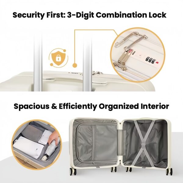 ⭐18 inch Front opening/carry-on luggage - Image 3