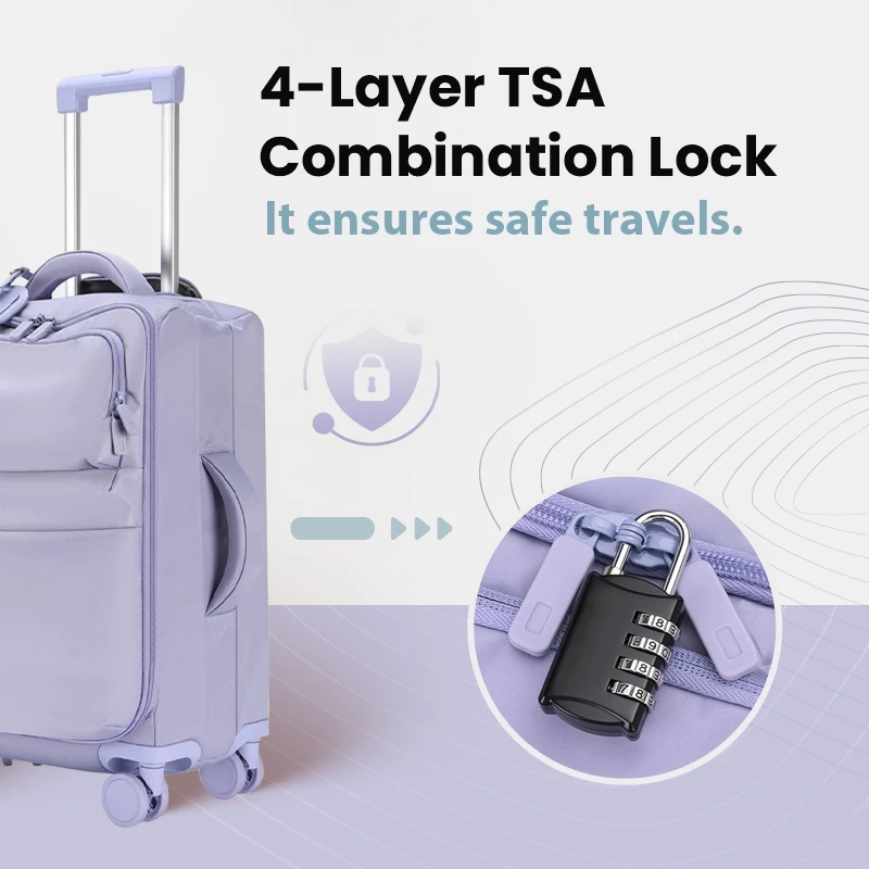 Ultra-Light Nylon Luggage Set - 图片 10