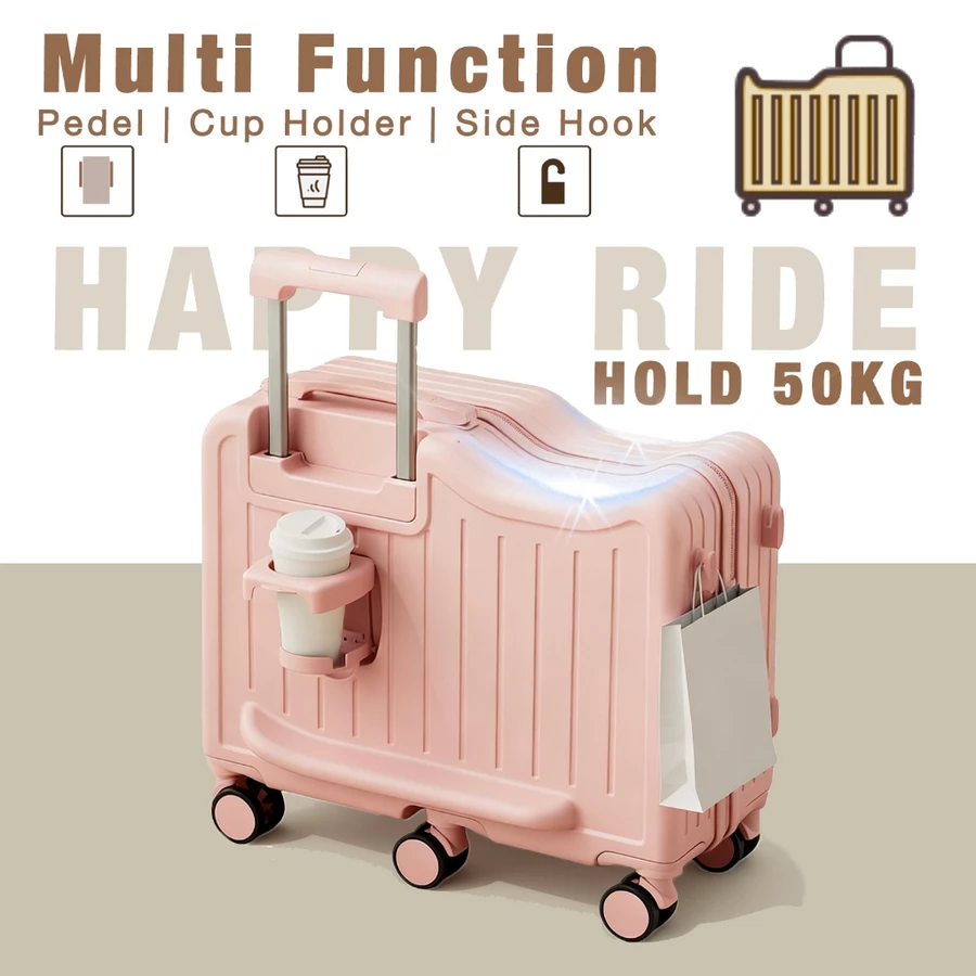 Ride-On Carry-On Luggage - 图片 4