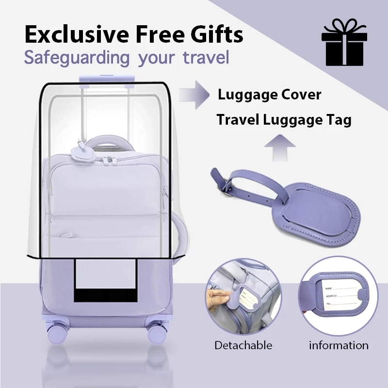 Ultra-Light Nylon Luggage Set - 图片 4