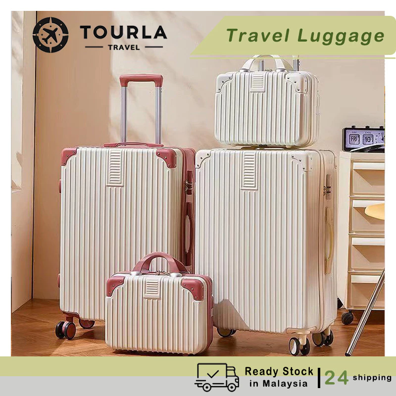 Double Lock Luggage Set