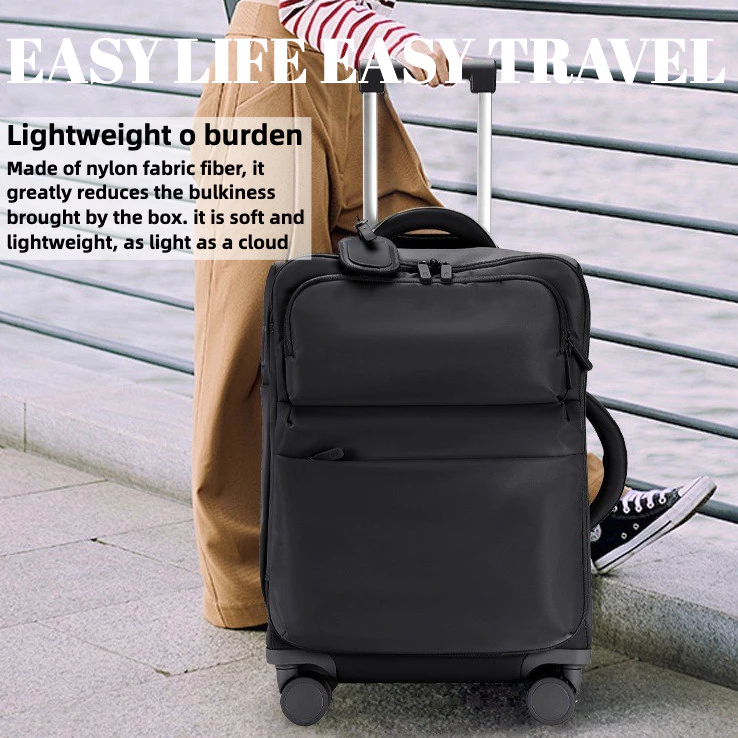 Ultra-Light Nylon Luggage Set - 图片 7