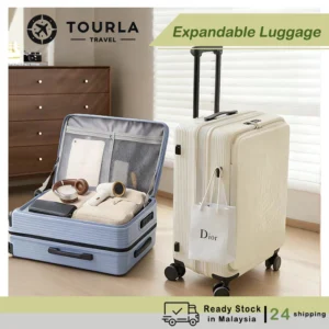 Expandable Front-Open Luggage